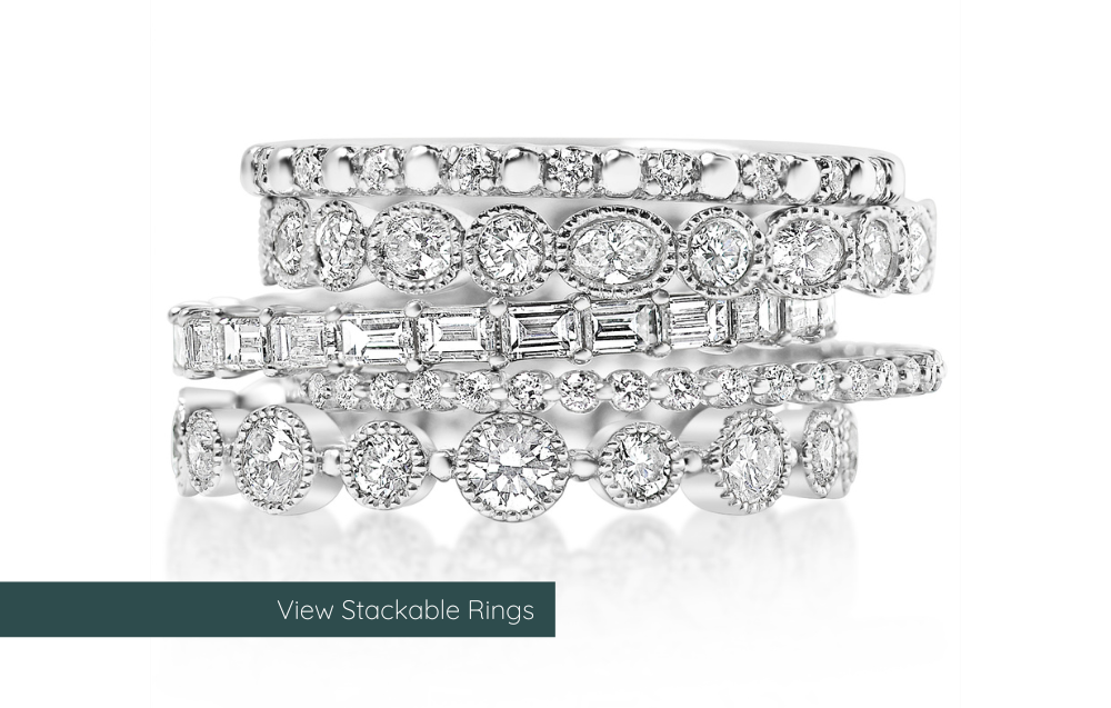 Bezel-Set Princess Diamond Ring